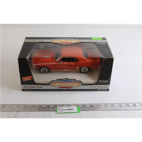 ERTL American Muscle 1969 Camaro SS396 Die Cast - 1/18