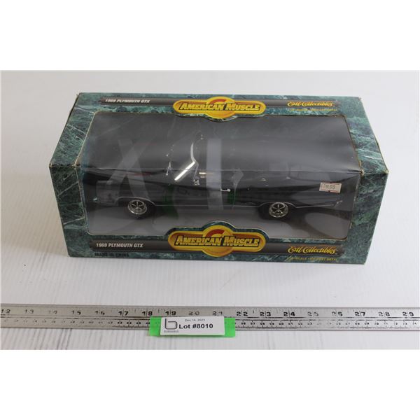 ERTL Collectibles American Muscle 1969 Plymouth GTX Die Cast - 1/18