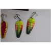 Image 3 : (5) Fishing Lures, Red Box