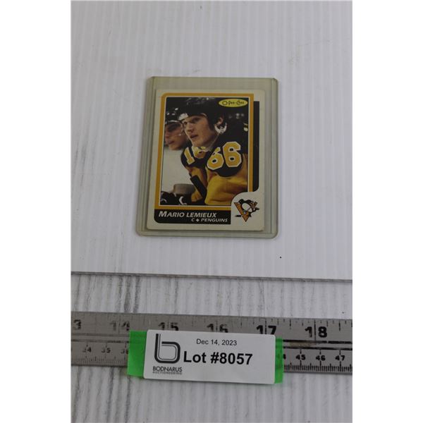 Mario Lemieux 1986-87 OPC Hockey Card