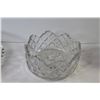 Image 2 : Cut Glass Dishes - Crystal Candy Dish - Glass Gift Box - Glass Coffee Pot