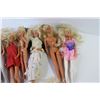 Image 2 : (9) Barbies (1) Small Doll & Accessories