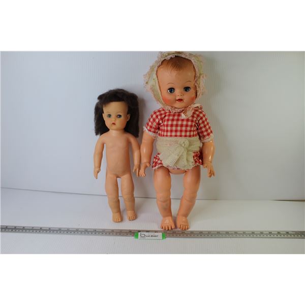 (2) Vintage Dolls