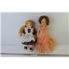 Image 1 : (2) Vintage Porcelain Dolls