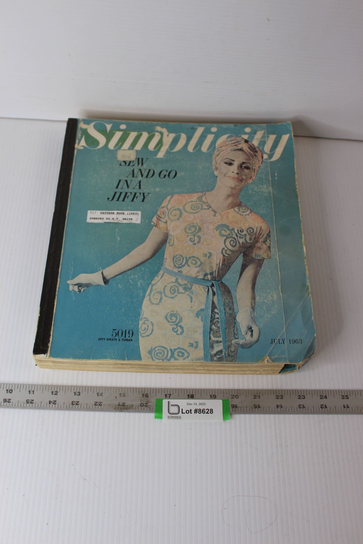 Simplicity Pattern Book - July 1963 - Bodnarus Auctioneering
