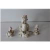 Image 3 : Ceramic Spaghetti Poodle Figurines