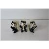 Image 4 : Napco Originals Giftcraft Ceramic Skunk Figurines