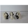 Image 5 : Napco Originals Giftcraft Ceramic Skunk Figurines