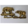 Image 4 : Lions Head Wall Hanging, Bears Wall Hanging - Metal