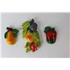 Image 4 : (8) Wall Hangings - Fruit