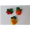 Image 4 : (10) Wall Hangings - Flowers, Fruits, Vegetables
