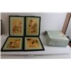 Image 1 : (4) Framed Chinese Art Pieces - 12" x 15 1/2"