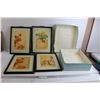 Image 1 : (4) Framed Chinese Art Pieces - 12" x 15 1/2"