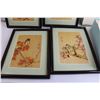 Image 2 : (4) Framed Chinese Art Pieces - 12" x 15 1/2"