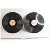 Image 1 : (2) Oversized Vinyl Records - Armed Forces Radio Service