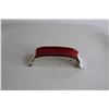 Image 2 : White and Red Enamel Roaster