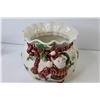 Image 7 : Stadler Teapot - Elf Salt & Pepper Shakers - Hand Painted Santa's Ceramic Bag Bowl?