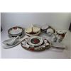 Image 10 : Assorted Christmas Dishes - Bowls - Plates - Teapot