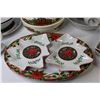 Image 5 : Assorted Christmas Dishes - Bowls - Plates - Teapot