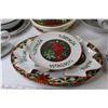 Image 6 : Assorted Christmas Dishes - Bowls - Plates - Teapot