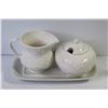 Image 4 : Creamer & Sugar Bowl - Christmas Decor Items