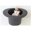 Image 5 : Plastic Top Hat - Snowman Tea Light Holder