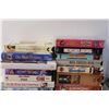 Image 2 : *(23) VHS Tapes, Tote Without Lid, Basket