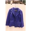 Image 1 : *Leatherwear by Malik's Blue Leather Jacket - Size XXL
