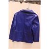 Image 4 : *Leatherwear by Malik's Blue Leather Jacket - Size XXL