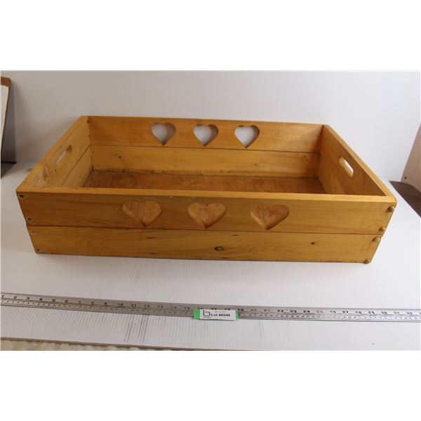 Wooden Crate - 7  x 20  x 30 