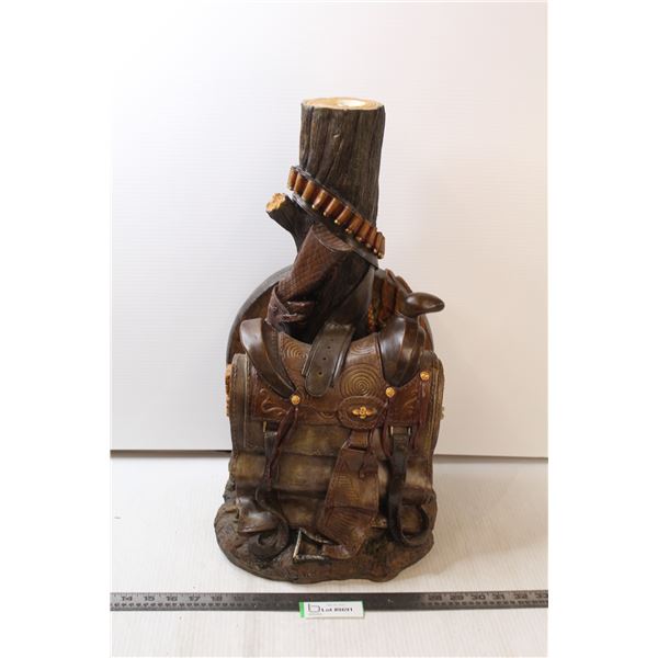 21" x 10" Western Theme Statue Decor