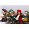 Image 2 : (12) 6" Christmas Doll Ornaments
