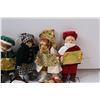 Image 3 : (12) 6" Christmas Doll Ornaments