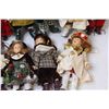 Image 4 : (12) 6" Christmas Doll Ornaments