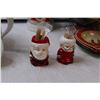 Image 4 : (6) Christmas Mugs, Christmas Tea Pot, Mr & Mrs Claus Toothpick Holders, Tea Light Holder, (4) Ashtr