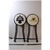 Image 1 : (2) Hockey Stools (Toronto, Dallas) (Worn)