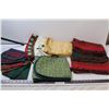 Image 1 : (2) Christmas Tree Skirts, (4)Table Runners, (4) Napkins
