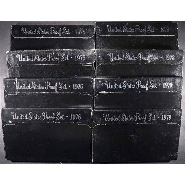 (2) 1975-1976, (2) 1978-1979 US PROOF SETS