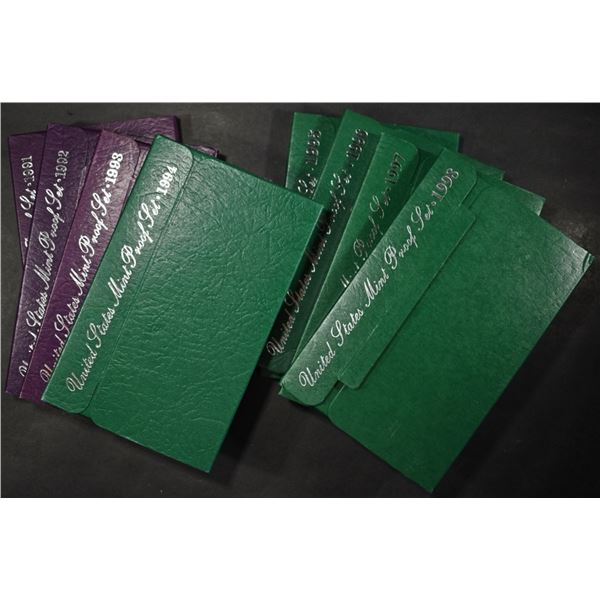 1991-98 US PROOF SETS