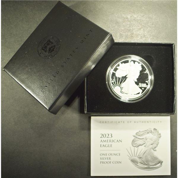 2023 PROOF AMERICAN SILVER EAGLE OGP