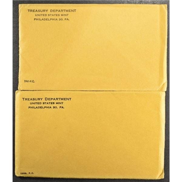 1961 & 1963 US PROOF SETS