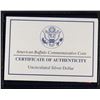 Image 3 : 2001-D SILVER BUFFALO COMM DOLLAR OGP