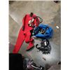 Image 1 : LOT OF DIVING EQUIPMENT, WEIGHTS, WETSUIT, REGULATORS ETC