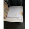 Image 1 : CASE OF 24 NEW SHOWER HEADS AND 4 24INCH X 24 INCH PLEXI PANELS