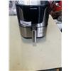 Image 2 : KALORIK DIGITAL STAINLESS 3.5QT AIR FRYER TESTED AND WORKING  - RETAIL $99