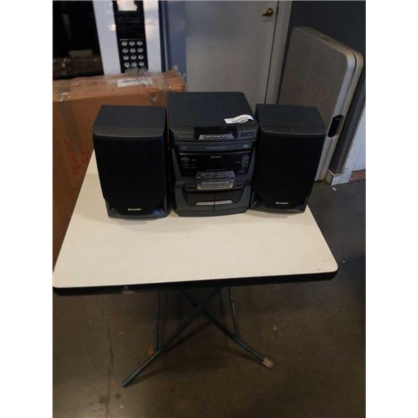 SONY BOOKSHELF STEREO SET Sony bookshelf stereo set