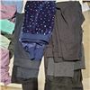 Image 2 : LOT OF WOMENS SIZE MEDIUM CLOTHING KATE SPADE, NAUTICA, LEMON, BLACK & BOW, EDDIE BAUER,  AND ANDREW