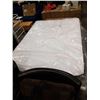 Image 1 : QUEENSIZE ORGANIC COTTON MATTRESS - CLEAN/GOOD CONDITION