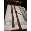 Image 1 : PAIR OF VINTAGE SKIS