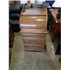 Image 2 : OAK ROLL TOP DESK W/ DRAWERS